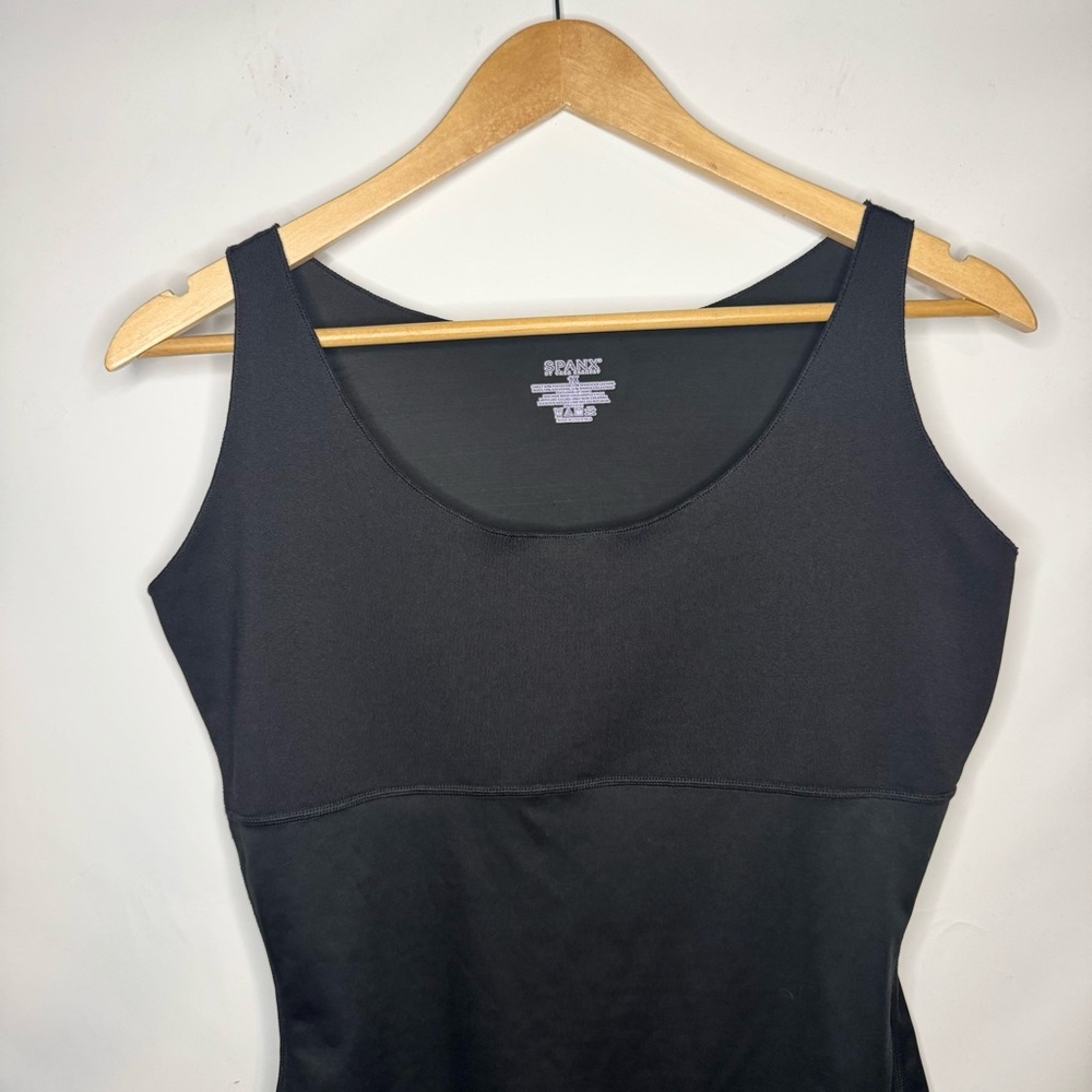 SPANX by Sara Blakely Black Shaping Tank Full Coverage Bodysuit – Size 1X - Picture 3 of 6